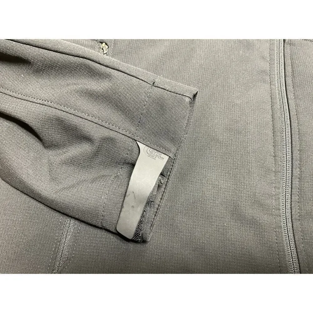 The North Face Jacket Mens Small Black Hooded Insulated PrimaLoft Softshell